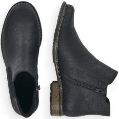 Outlet Women'S Chelsea Boots Jet Black Ladies Ankle Boots & Boots