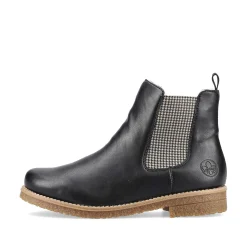 New Women'S Chelsea Boots Jet Black Ladies Ankle Boots & Boots