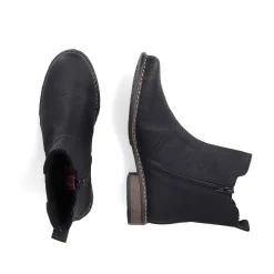 Women'S Chelsea Boots Jet Black Ladies Ankle Boots & Boots