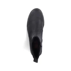 Women'S Chelsea Boots Jet Black Ladies Ankle Boots & Boots