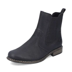 Women'S Chelsea Boots Jet Black Ladies Ankle Boots & Boots