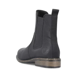 Women'S Chelsea Boots Jet Black Ladies Ankle Boots & Boots