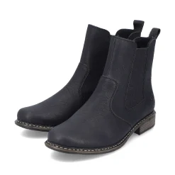 Women'S Chelsea Boots Jet Black Ladies Ankle Boots & Boots