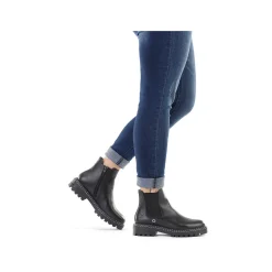 Sale Women'S Chelsea Boots Jet Black Ladies Ankle Boots & Boots