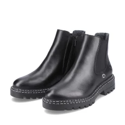 Sale Women'S Chelsea Boots Jet Black Ladies Ankle Boots & Boots