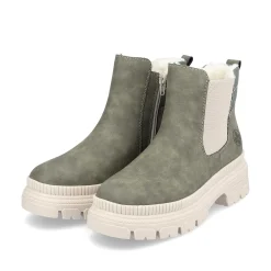 Hot Women'S Chelsea Boots Olive Green Ladies Ankle Boots & Boots