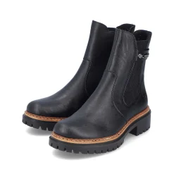 Women'S Chelsea Boots Asphalt Black Ladies Ankle Boots & Boots