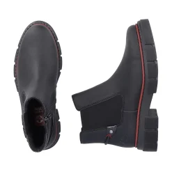 Discount Women'S Chelsea Boots Jet Black Ladies Ankle Boots & Boots