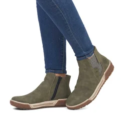 Women'S Chelsea Boots Khaki Ladies Ankle Boots & Boots