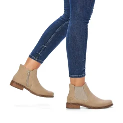 Hot Women'S Chelsea Boots Sand Beige Ladies Ankle Boots & Boots