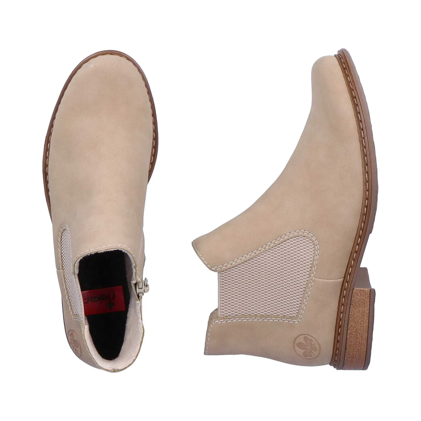 Hot Women'S Chelsea Boots Sand Beige Ladies Ankle Boots & Boots