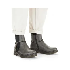 Sale Women'S Chelsea Boots Silver Gray Ladies Ankle Boots & Boots
