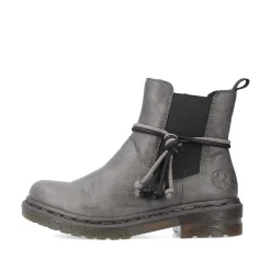 Sale Women'S Chelsea Boots Silver Gray Ladies Ankle Boots & Boots