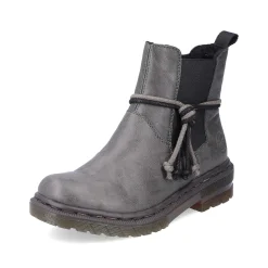 Sale Women'S Chelsea Boots Silver Gray Ladies Ankle Boots & Boots