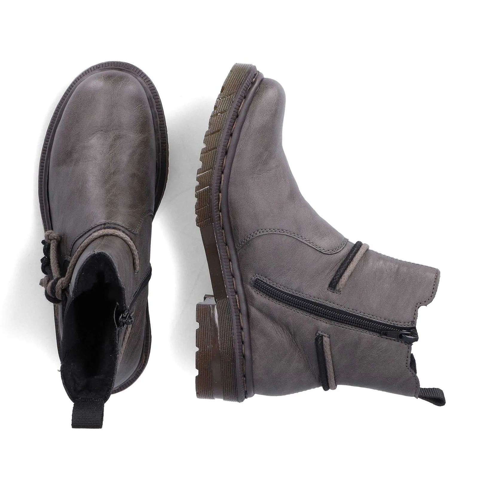 Sale Women'S Chelsea Boots Silver Gray Ladies Ankle Boots & Boots