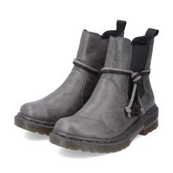 Sale Women'S Chelsea Boots Silver Gray Ladies Ankle Boots & Boots
