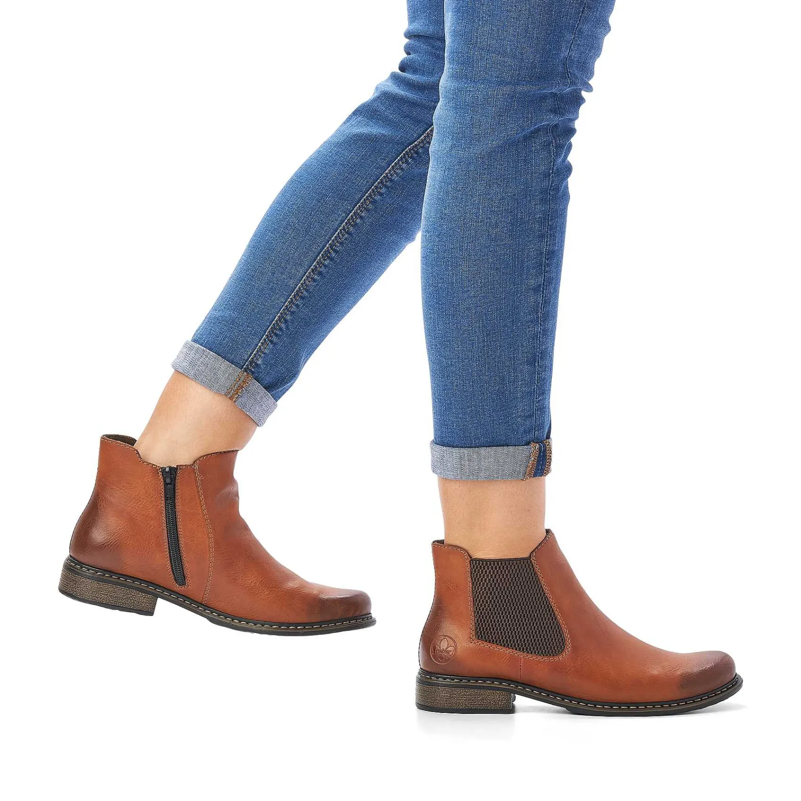 Sale Women'S Chelsea Boots Nougat Brown Ladies Ankle Boots & Boots