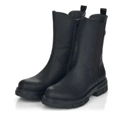 Hot Women'S Chelsea Boots Jet Black Ladies Ankle Boots & Boots