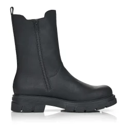 Hot Women'S Chelsea Boots Jet Black Ladies Ankle Boots & Boots