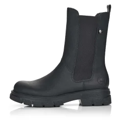 Hot Women'S Chelsea Boots Jet Black Ladies Ankle Boots & Boots