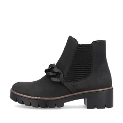 Hot Women'S Chelsea Boots Jet Black Ladies Ankle Boots & Boots