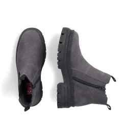 Outlet Women'S Chelsea Boots Granite Gray-Black Ladies Ankle Boots & Boots