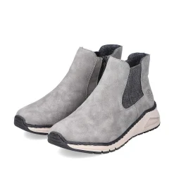 Hot Women'S Chelsea Boots Silver Gray Ladies Ankle Boots & Boots