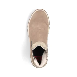New Women'S Chelsea Boots Cream Beige Ladies Ankle Boots & Boots