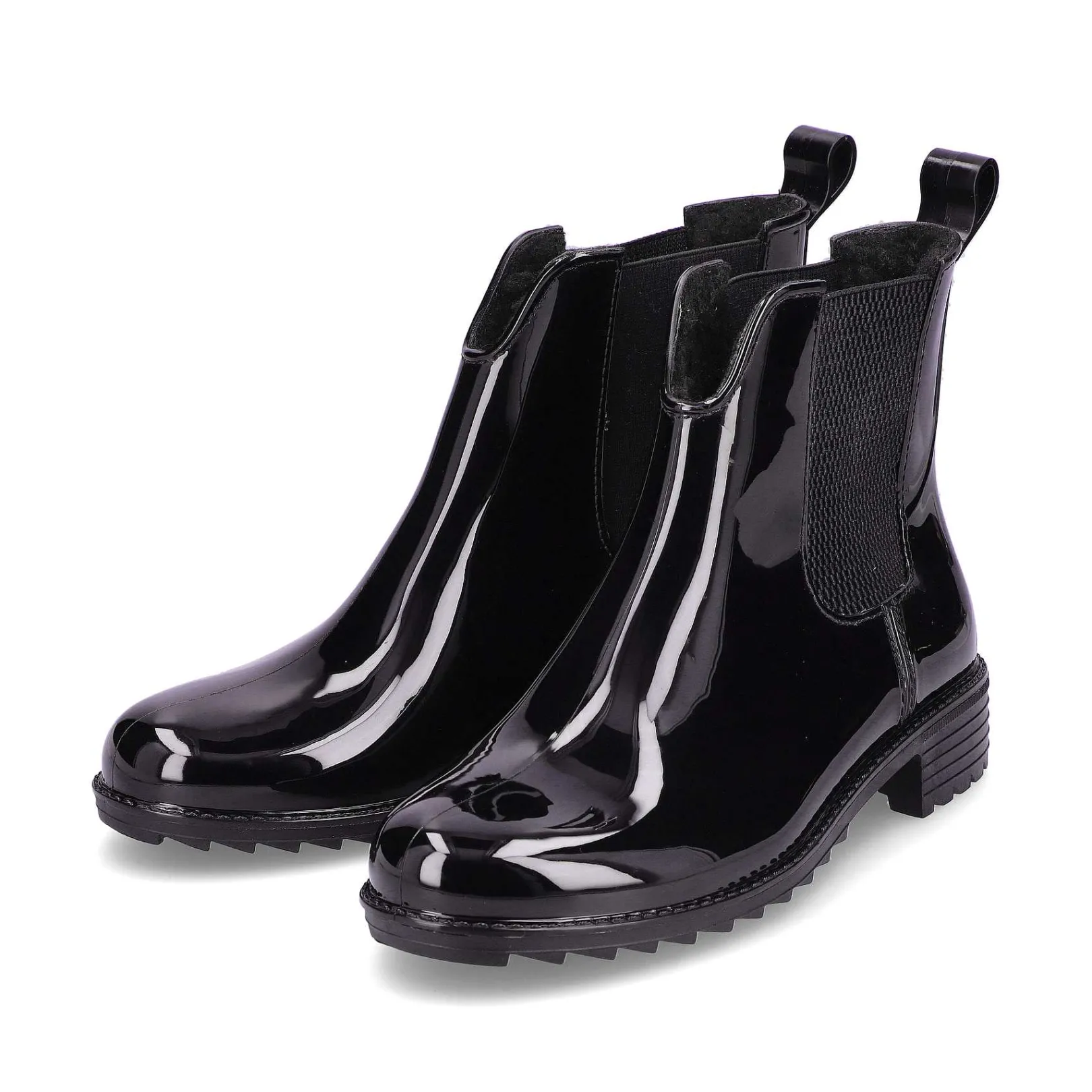Hot Women'S Chelsea Boots Jet Black Ladies Ankle Boots & Boots