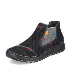 Discount Women'S Chelsea Boots Asphalt Black-Multi Ladies Ankle Boots & Boots