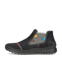 Discount Women'S Chelsea Boots Asphalt Black-Multi Ladies Ankle Boots & Boots