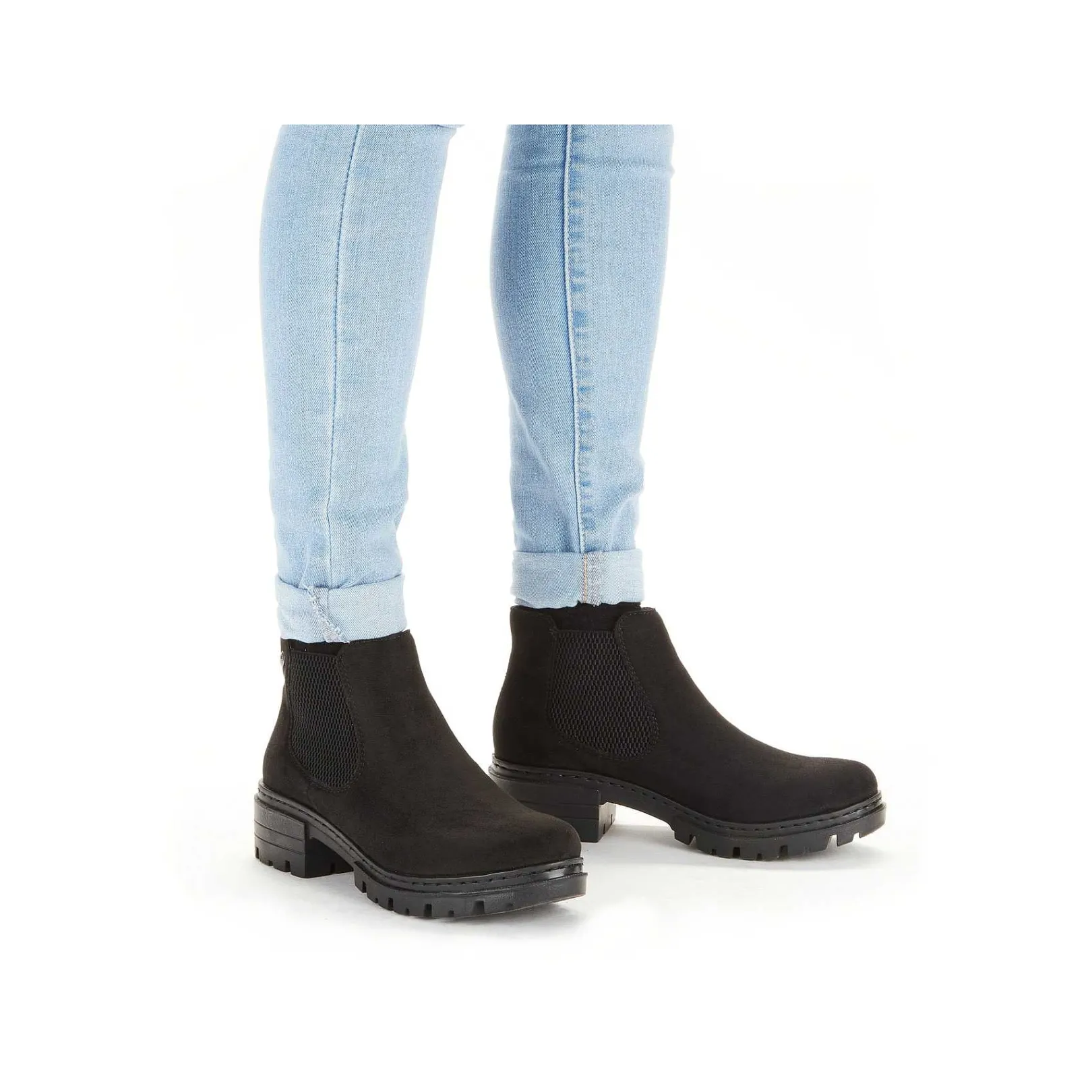 Discount Women'S Chelsea Boots Graphite Black Ladies Ankle Boots & Boots