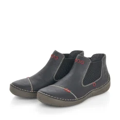 Best Women'S Chelsea Boots Jet Black Ladies Ankle Boots & Boots