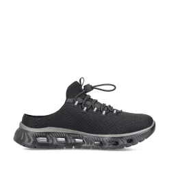 Clearance Women'S Clogs Asphalt Black Ladies Low Shoes & Slippers