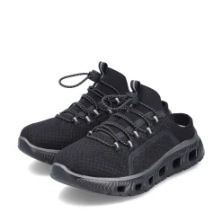 Clearance Women'S Clogs Asphalt Black Ladies Low Shoes & Slippers