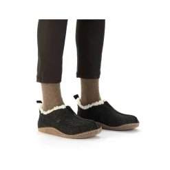 Clearance Women'S Clogs Asphalt Black Ladies Low Shoes & Slippers