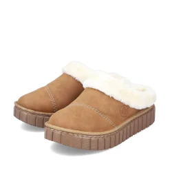 Women'S Clogs Caramel Brown Ladies Low Shoes & Slippers