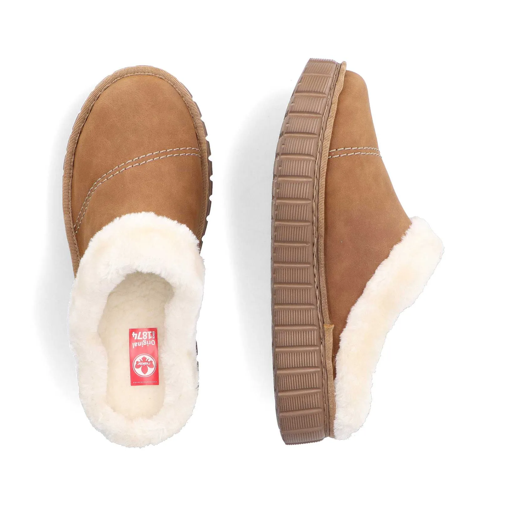 Women'S Clogs Caramel Brown Ladies Low Shoes & Slippers