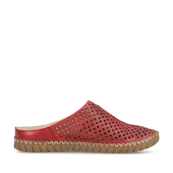 Hot Women'S Clogs Dark Red Ladies Mules & Slippers