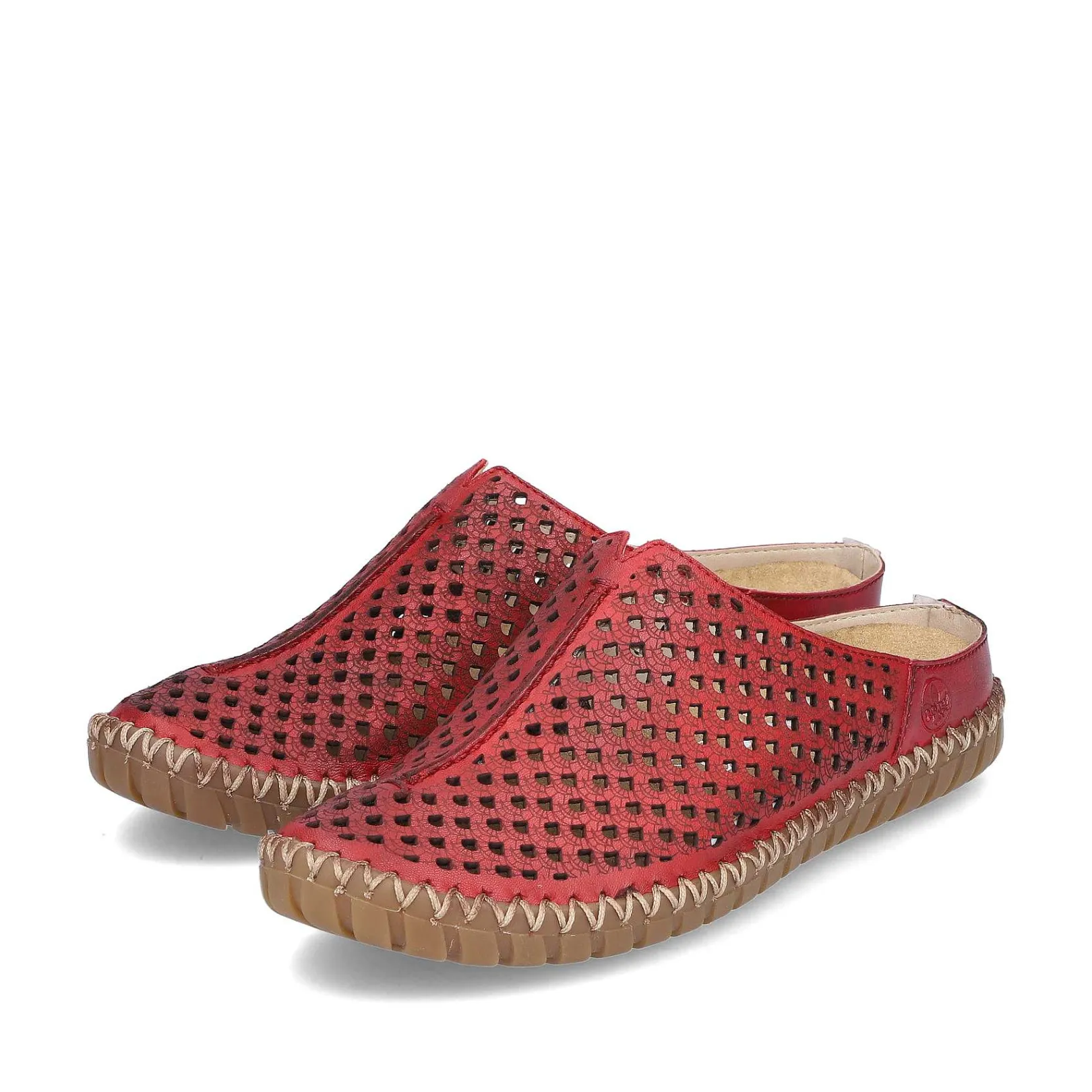 Hot Women'S Clogs Dark Red Ladies Mules & Slippers