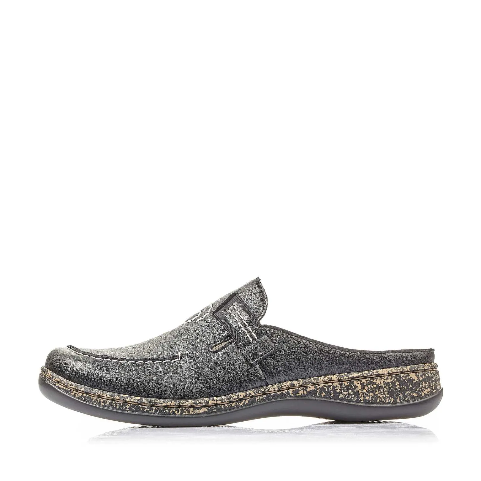 Hot Women'S Clogs Jet Black Ladies Low Shoes & Slippers