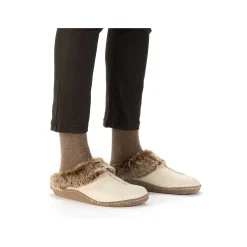 New Women'S Clogs Light Beige Ladies Low Shoes & Slippers