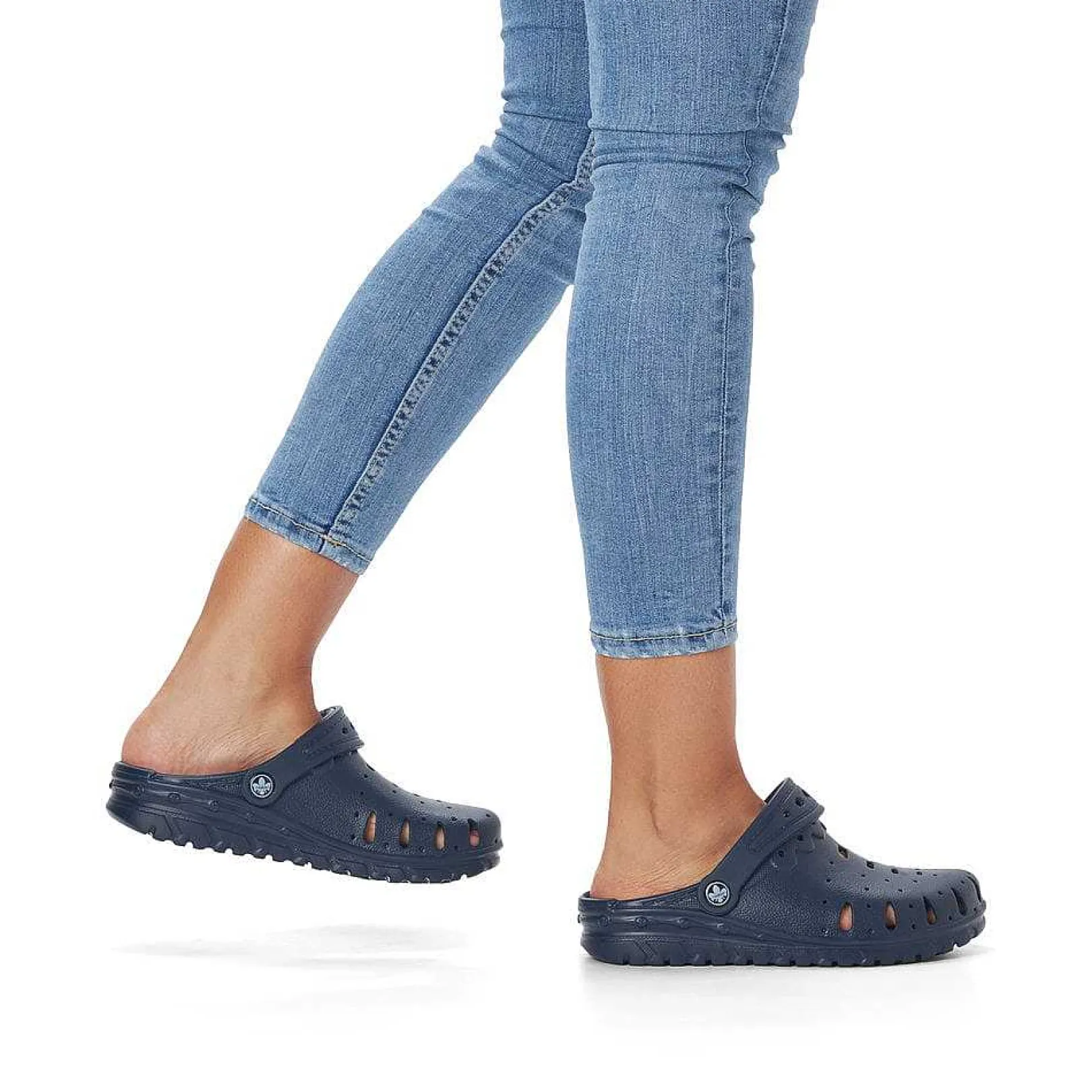 Hot Women'S Clogs Navy Blue Ladies Low Shoes & Slippers