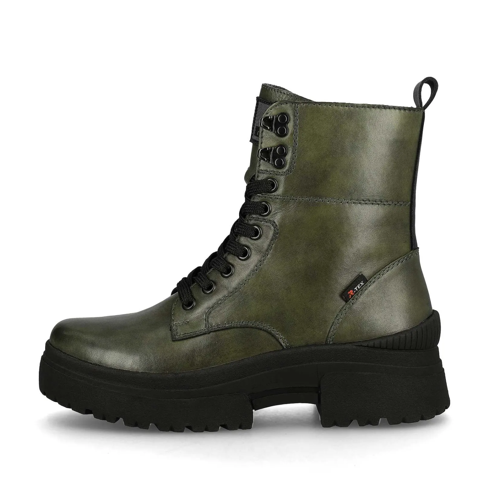 Clearance Women'S Corded Boots Army Green Black Ladies Ankle Boots & Boots