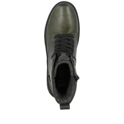Clearance Women'S Corded Boots Army Green Black Ladies Ankle Boots & Boots