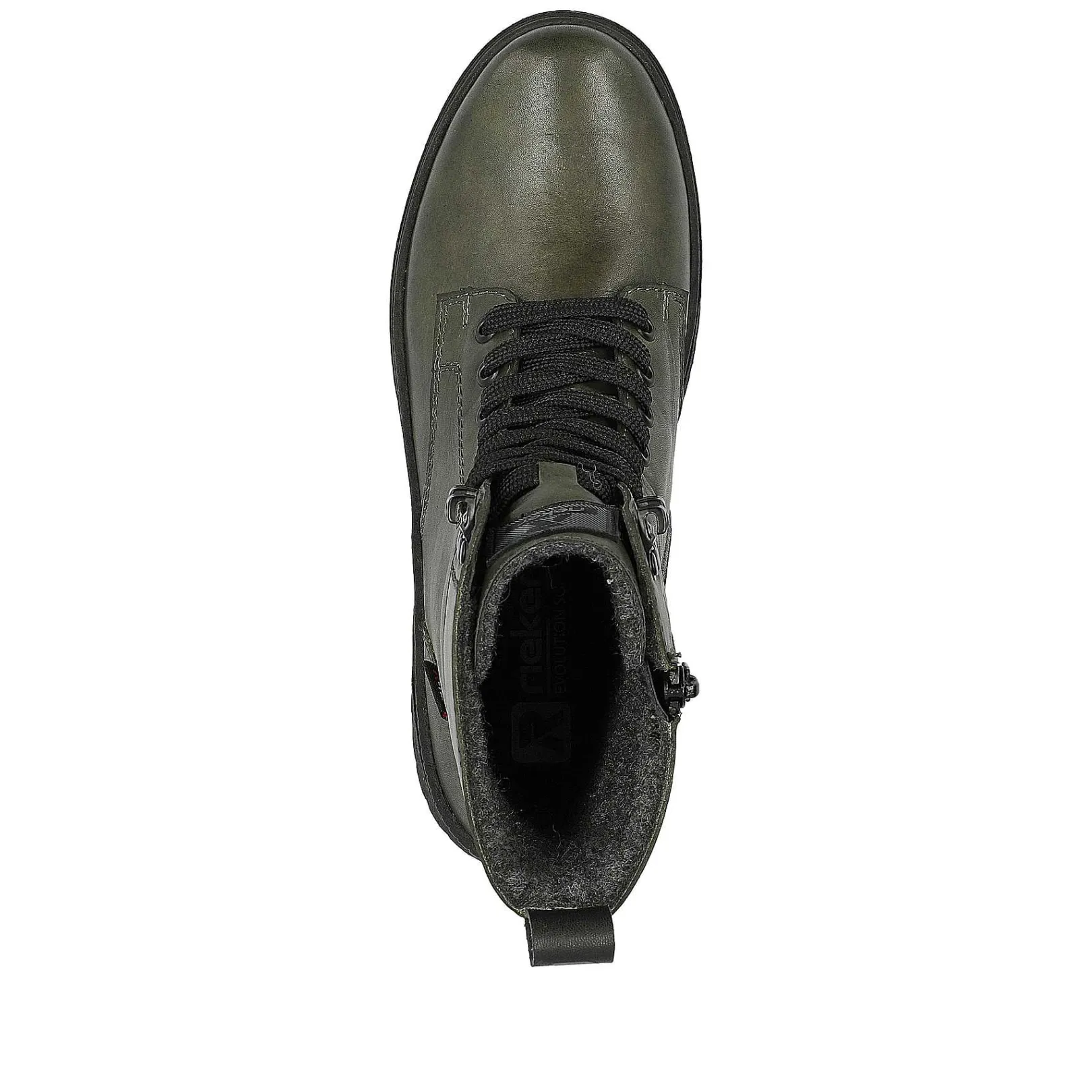 Clearance Women'S Corded Boots Army Green Black Ladies Ankle Boots & Boots