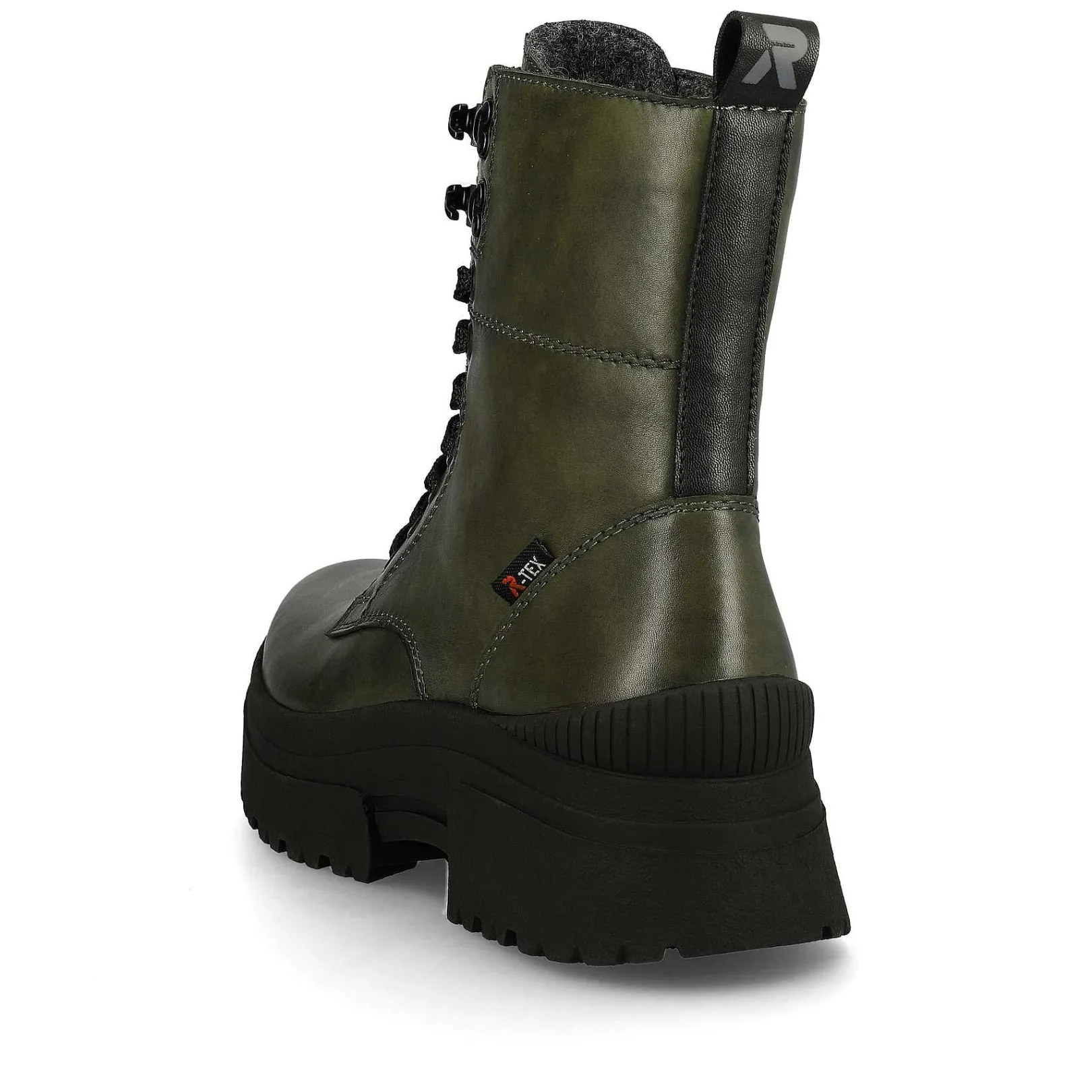 Clearance Women'S Corded Boots Army Green Black Ladies Ankle Boots & Boots