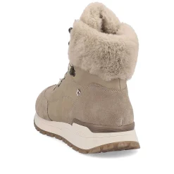 Hot Women'S Corded Boots Champagne Beige Ladies Ankle Boots & Boots