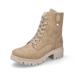 Hot Women'S Corded Boots Brown Beige Ladies Ankle Boots & Boots