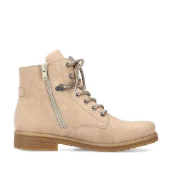 Sale Women'S Corded Boots Sand Beige Ladies Ankle Boots & Boots